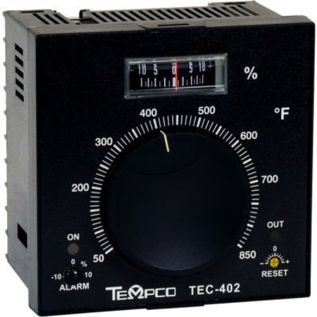 TEMPCO Temperature Control - Analog, J, 120/240V, TEC57201 TEC57201